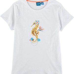Seahorse tee & Caribbean Joe beach/market Tote
